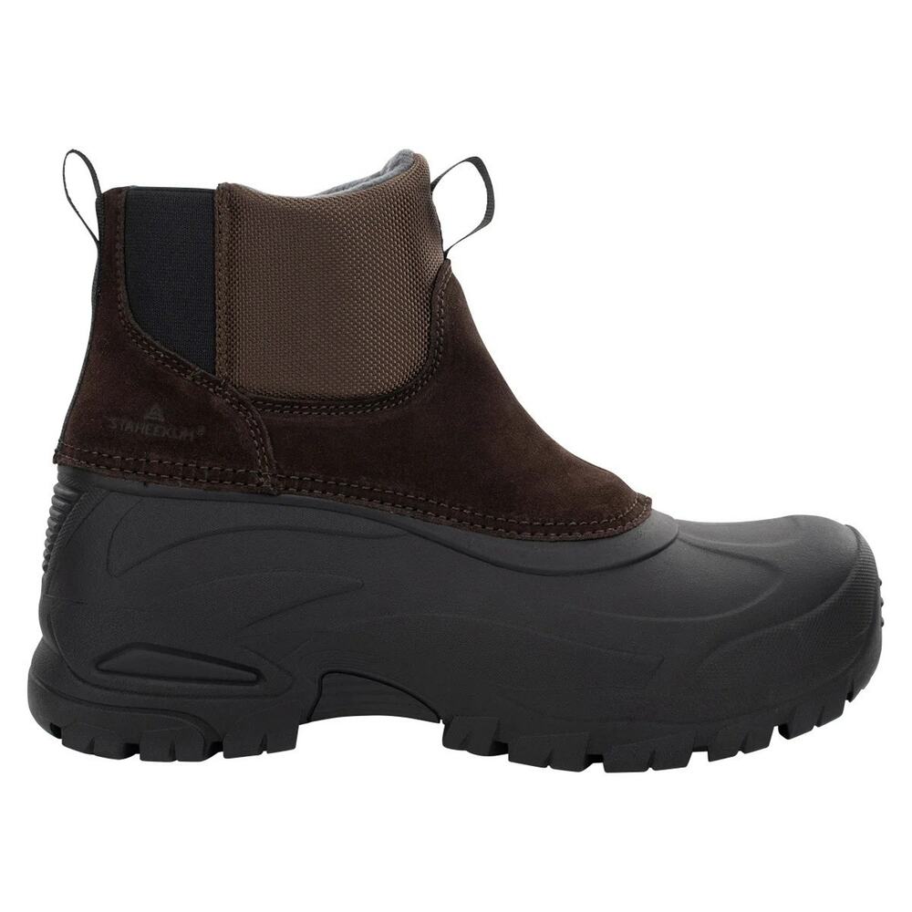 Staheekum Men's Yukon Insulated Brown Winter Boots‎ Size 8